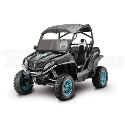 Half Size High ZForce Polycarbonate Windshield ZForce 550-800-1000ex 